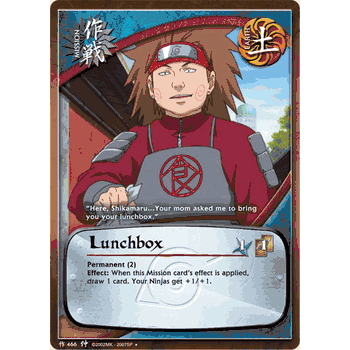 M-466 LUNCHBOX Uncommon Naruto Card