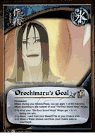 M-767 OROCHIMARU'S GOAL Naruto Shattered Truth Uncommon Card