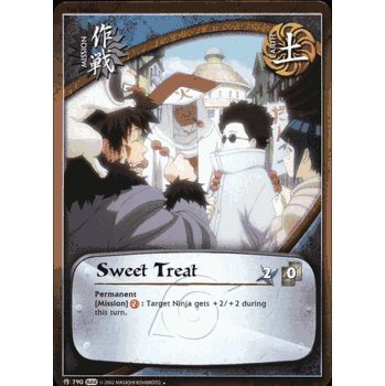 M-790 SWEET TREAT Uncommon Naruto Weapons of War Card