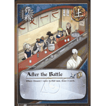 M777 AFTER THE BATTLE Starter Rare Naruto Kage Summit Card