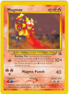 MAGMAR Pokemon Black Star Promo Card # 44  From the Pok�mon TCG League 3/02