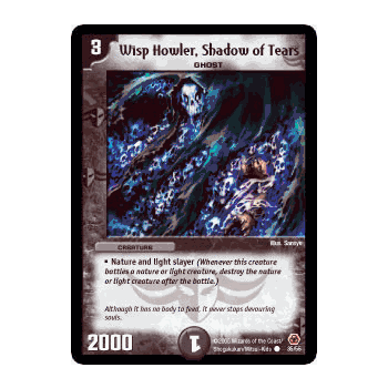 MEGA-035 Wisp Howler, Shadow of Tears Duelmasters TCG DM-05 Survivors of the Megapocalypse Common Card # 35