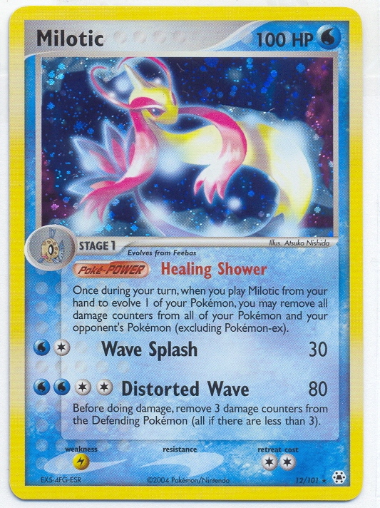 rare holofoil pokemon cards Ho-oh V 187/195- Silver Tempest - Full Art - Ultra Card Evolves from null Type MILOTIC Holofoil Rare Pokemon Hidden