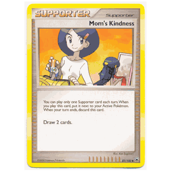 MOM'S KINDNESS Pokemon Majestic Dawn Uncommon Card # 83