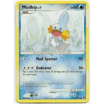 MUDKIP LV.7 Pokemon Great Encounters Common Card # 80