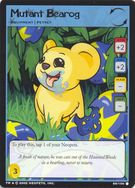 MUTANT BEAROG Neopets TCG The Lost Desert Common Card # 89