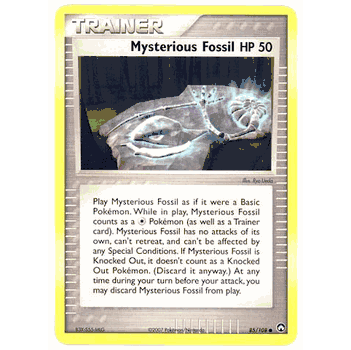 mysterious fossil pokemon card Pokemon Team Rocket Unlimited main image 0