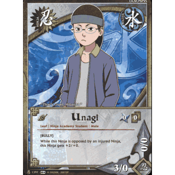 N-1397 UNAGI [BULLY] Common Naruto Sage's Legacy Card