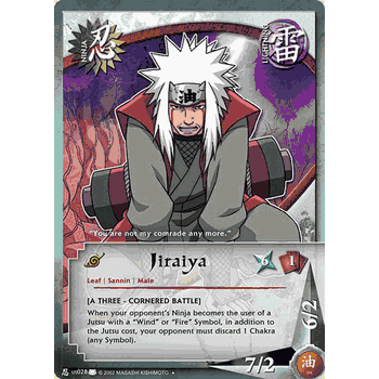 N-US028 Jiraiya Naruto Uncommon Card