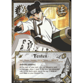 N1335 TENTEN (ENDLESS ARSENAL) Naruto TP4 Tournament Pack 4 Card