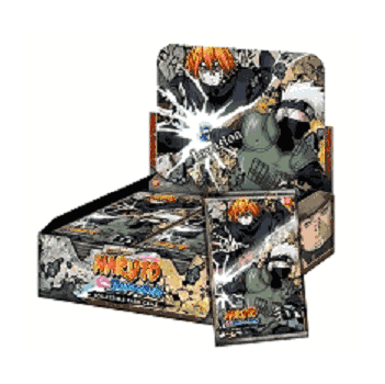 NARUTO INVASION BOOSTER BOX containing 24 Booster Packs
