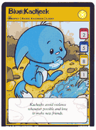 BLUE KACHEEK Neopets TCG Base Set Common Card # 158