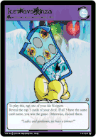 ICETRAVAGANZA Neopets TCG Hannah and the Ice Caves Holofoil Card # 16