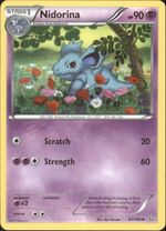 NIDORINA Pokemon XY Primal Clash Uncommon Card # 67/160 - Click to enlarge