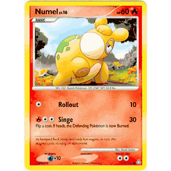 numel pokemon card Numel EX Dragon NM, 70/97 Pokemon Card
