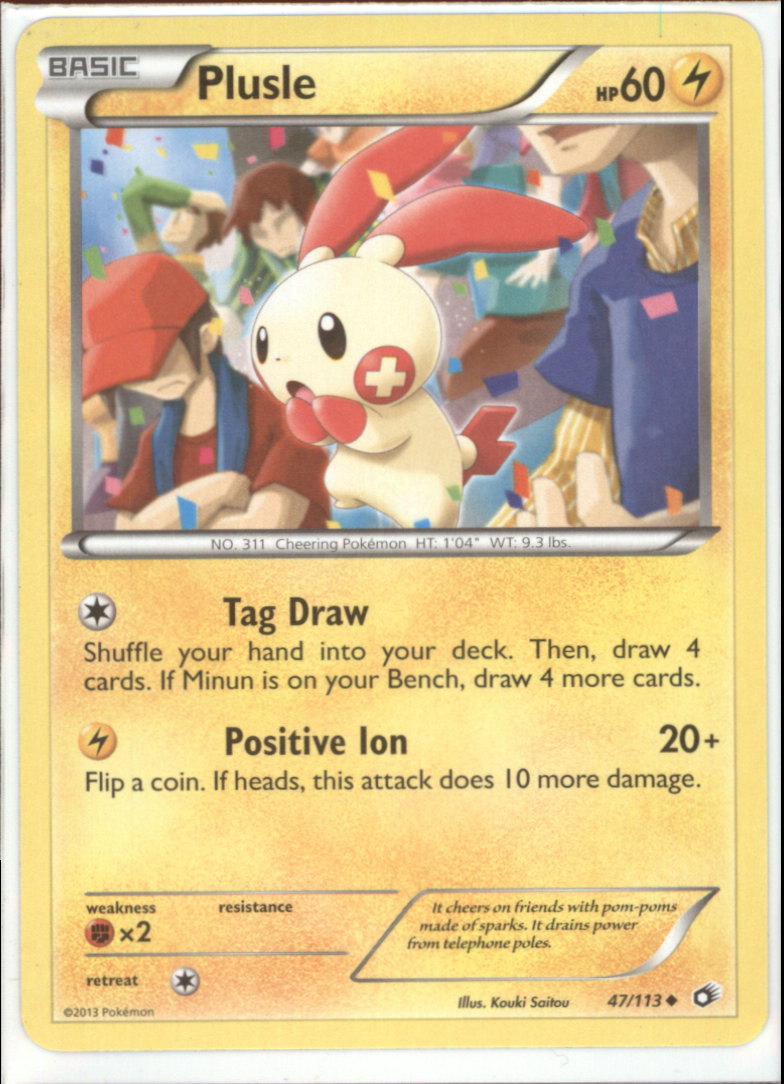 pokemon plusle card 2023 Pokemon Par En-paradox Rift 193 Plusle Illustration Rare PSA 9 Graded Card