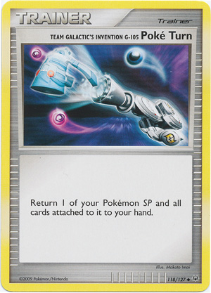 POK TURN Pokemon Uncommon Platinum Card # 118