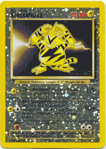 Pokemon Best Promo # 1 Electabuzz Winner Stamped Reverse Holofoil Card - Click to enlarge