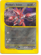 Pokemon Best Promo # 4 Rocket's Scizor Card