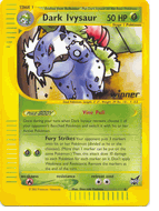 Pokemon Best Promo # 6 Dark Ivysaur Winner Stamped Card