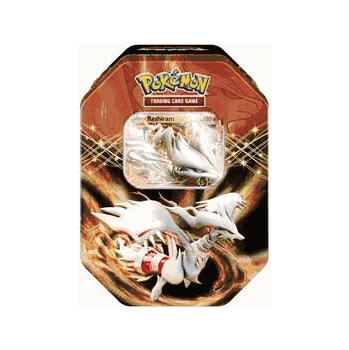 Pokemon RESHIRAM-EX 2012 BW4 Spring Collector Tin Set<br>SPECIAL<br>2013 HOLIDAY PRICE