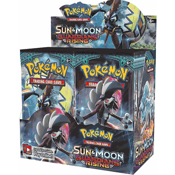 Pokemon (SM02) Sun & Moon GUARDIANS RISING EXPANSION SET BOOSTER BOX containing 36 Guardians Rising Pokemon Packs