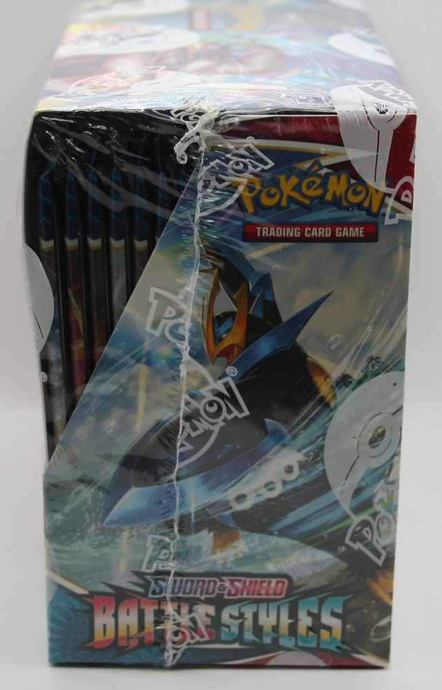 Pokemon (SWSH05) Sword & Shield BATTLE STYLES BOOSTER BOX containing 36  Sword & Shield BATTLE STYLES Pokemon Packs - FACTORY SEALED