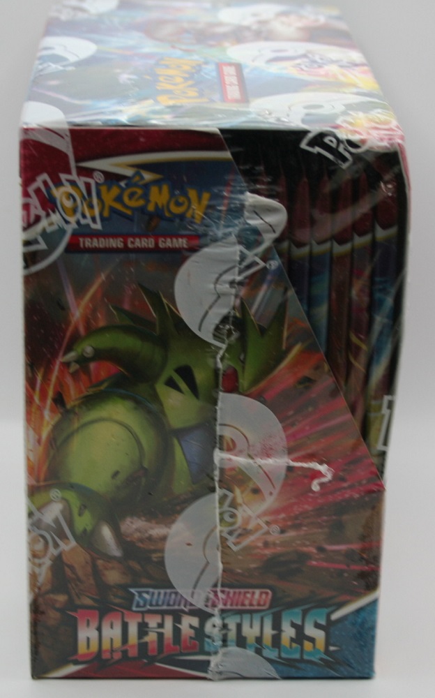 Pokemon (SWSH05) Sword & Shield BATTLE STYLES BOOSTER BOX containing 36  Sword & Shield BATTLE STYLES Pokemon Packs - FACTORY SEALED