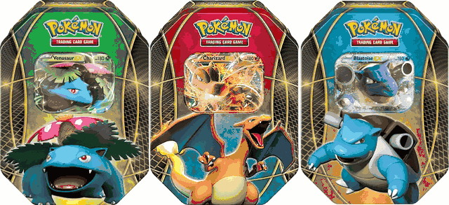 Pokemon TCG Holiday and Collector Card Tins