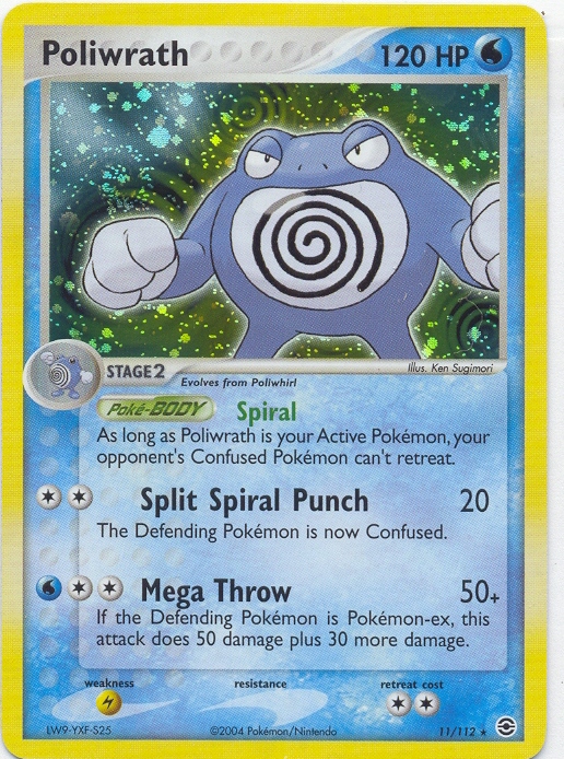 pokemon poliwrath card Pokemon TCG - Twilight Masquerade - #43 - Poliwrath main image 1