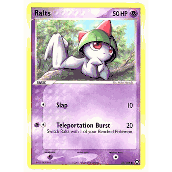 pokemon ralts card - 211/198 - Scarlet & Violet - Illustrator Rare Colorless Artist Ralts (Pulsing Aura #63/234, 1-Diamond)