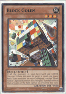 REDU-EN035 BLOCK GOLEM Common Yugioh Return of the Duelist Card