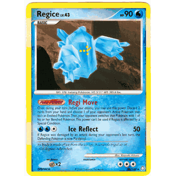 REGICE Pokemon Legends Awakened Rare Card # 36 REGICE Pokemon Legends Awakened Rare Card # 36