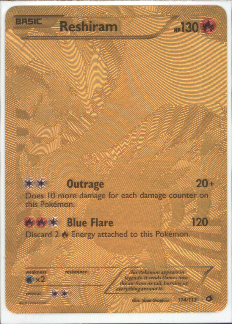 rare reshiram card Amazon.com: Pokemon main image 0