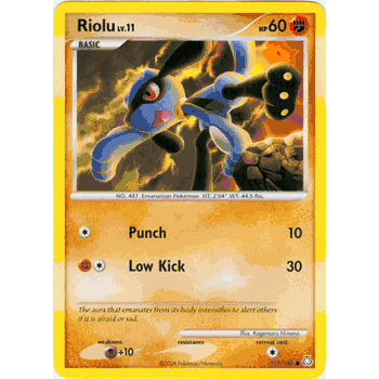 RIOLU Pokemon Legends Awakened Common Card # 117 RIOLU Pokemon Legends Awakened Common Card # 117