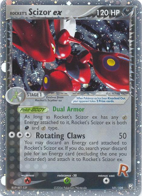 scizor pokemon card ex 111/162 Temporal Forces  2 Set : Toys & Games No Size. ROCKET'S SCIZOR EX Team Rocket