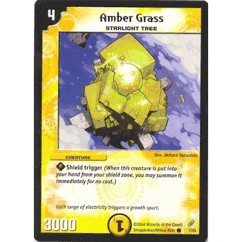 SBN-007 Amber Grass Common DM-04 ShawdowClash of Blinding Night Card