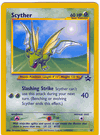 SCYTHER Pokemon Black Star Promo Card # 45  From the Pok�mon TCG League 4/02