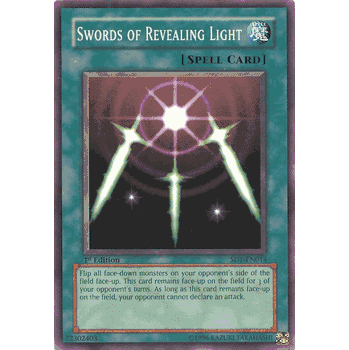 SD1-EN014 Swords of Revealing Light English Yugioh Card