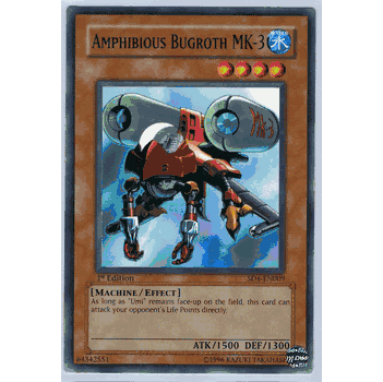 SD4-EN009 Amphibious Bugroth MK-3 English Yu-gi-oh Card