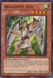 SDDL-EN004 DRAGUNITY DUX Yugioh Dragunity Legion Structure Deck Card