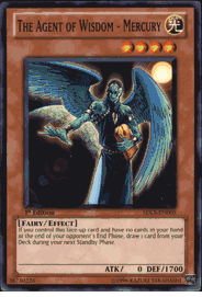 SDLS-EN005 THE AGENT OF WISDOM - MERCURY Yugioh Lost Sanctuary Card