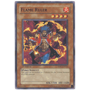 SDRL - 016 Flame Ruler  English Yu-Gi-Oh Card