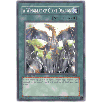 SDRL - 025 A Wingbeat of Giant Dragon  English Yugioh Card