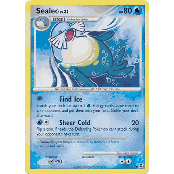 sealeo pokemon card 2024 Pokemon Scarlet & Violet Surging Sparks Reverse Holo Sealeo #44 CGC 9  MINT