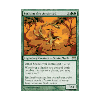 Seshiro the AnointedMTG Champions of Kamigawa Rare Card