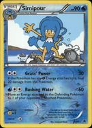 SIMIPOUR PARALLEL (REVERSE) FOIL Pokemon BW2 Emerging Powers Card # 23/98