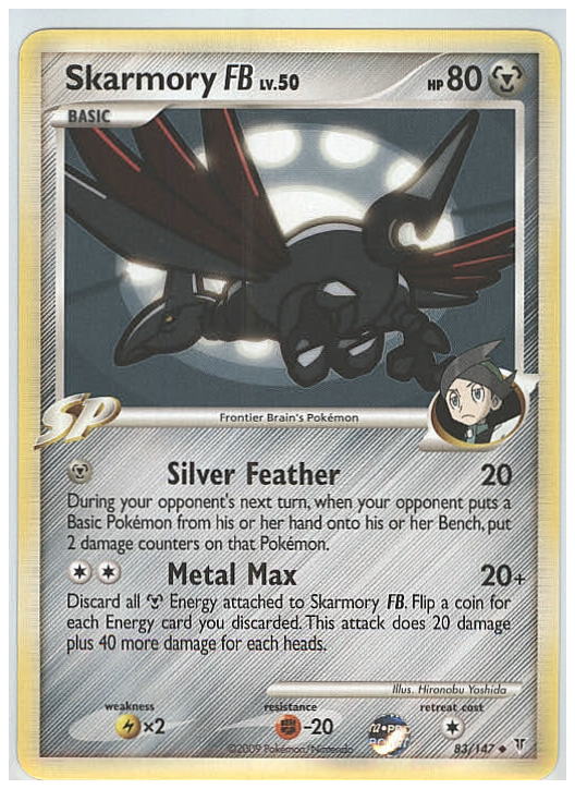 SKARMORY FB Pokemon Supreme Victors Uncommon Card # 83 SKARMORY FB Pokemon Supreme Victors Uncommon Card # 83