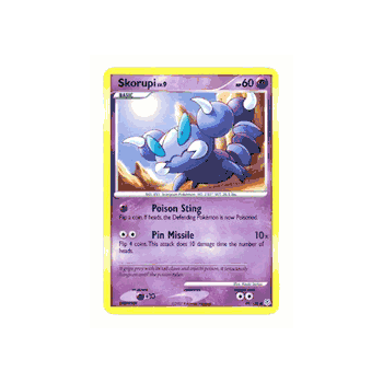 skorupi pokemon card HS Triumphant Common 76/102 – Colorless Slashing Claw (50) Weakness Fighting ×2 Resistance None None Retreat Cost Pokemon TCG - s1H -