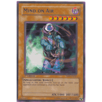 SOD-EN027 Mind on Air Yugioh Soul of the Duelist Rare Card